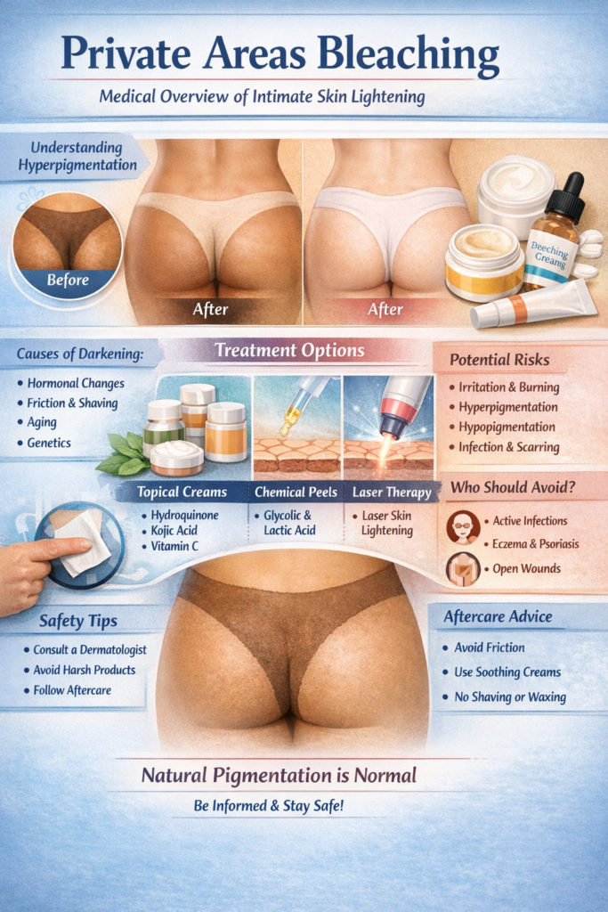 Private Areas Bleaching​