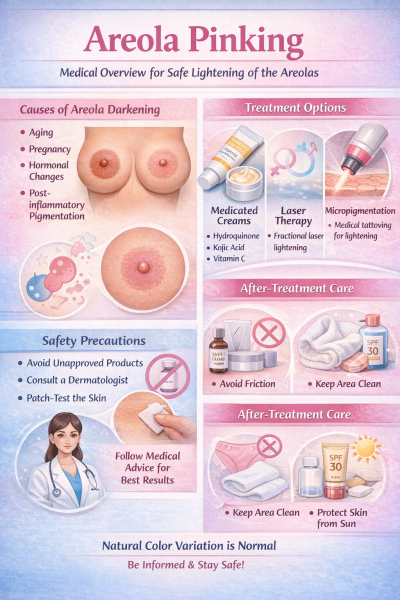 Areola Pinking Guide